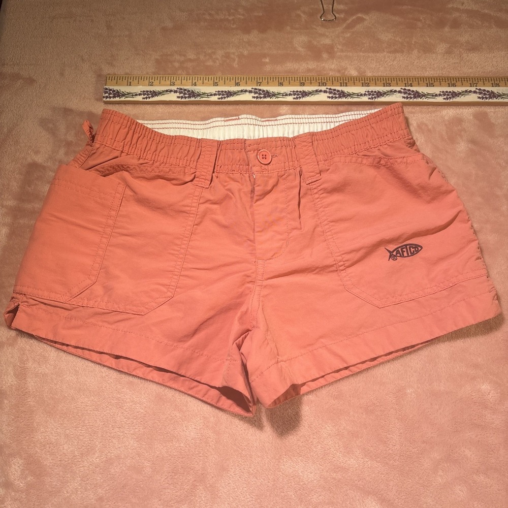 AFTCO Women's Sz 2 Active Shorts Pink. Fishing, Hiking , Camping.
